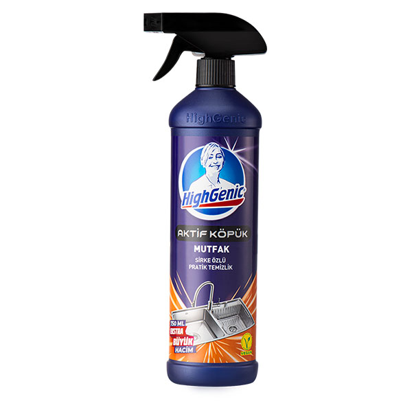 HİGHGENIC ACTIVE FOAM- OVEN.COOKER BBQ CLEANER.750
