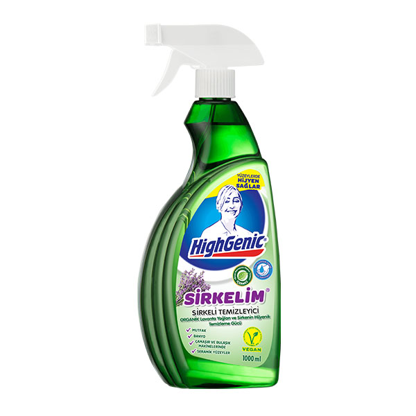 HIGHGENIC ORGANIC LEMON BASED CYCLE CLEANER 1000ML